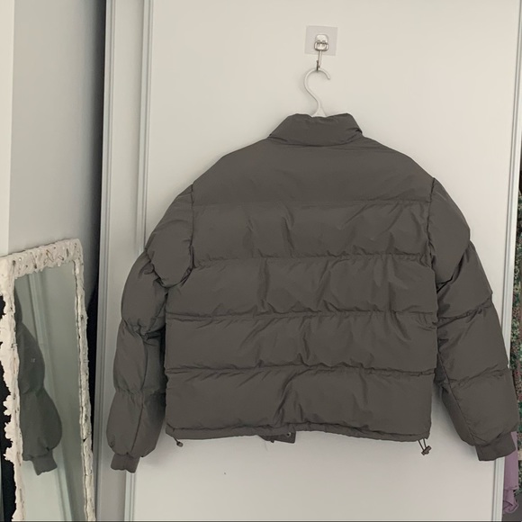 Projek raw grey cropped puffer jacket size small - Picture 4 of 4
